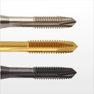 HSS DIN371 ストレートおよびスパイラルまたはスパイラル ポイント フルート付きねじ切りタップ
