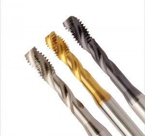 HSS DIN371 ストレートおよびスパイラルまたはスパイラル ポイント フルート付きねじ切りタップ