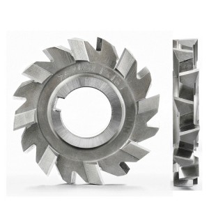 ブライトまたは TiN および TiAlN コーティングされた HSS メトリックサイドフライスカッター